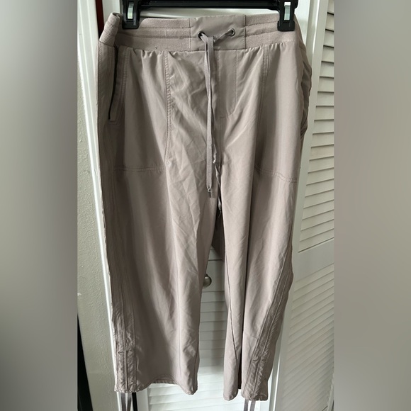 Light Gray Drawstring Pants - Picture 1 of 1